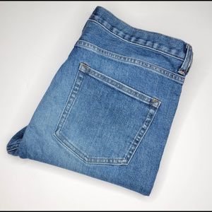 Everlane Ankle Jeans High Rise Medium Wash Sz 30